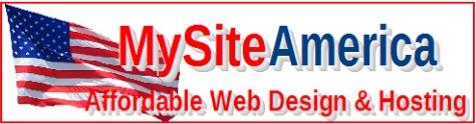 MySiteAmerica - Affordable Web Design & Hosting Banner