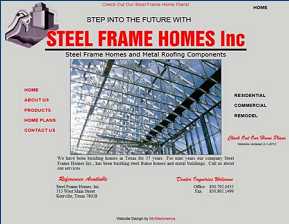 Steel Frame Homes Inc. - Kerrville, TX